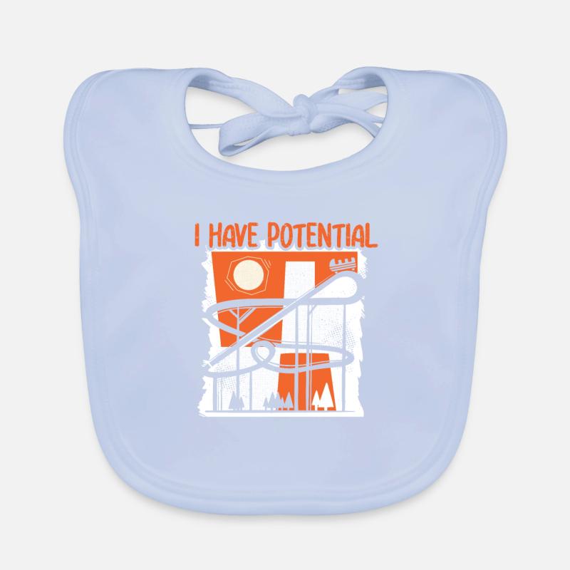 Physics Physicist Organic Baby Bibs