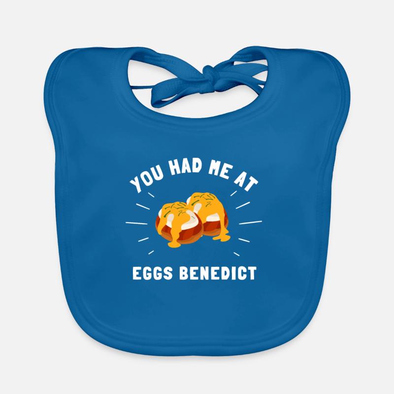 Oeufs Bénédicte Omelettee Petit Déjeuner Brunch Bavoir bio Bébé