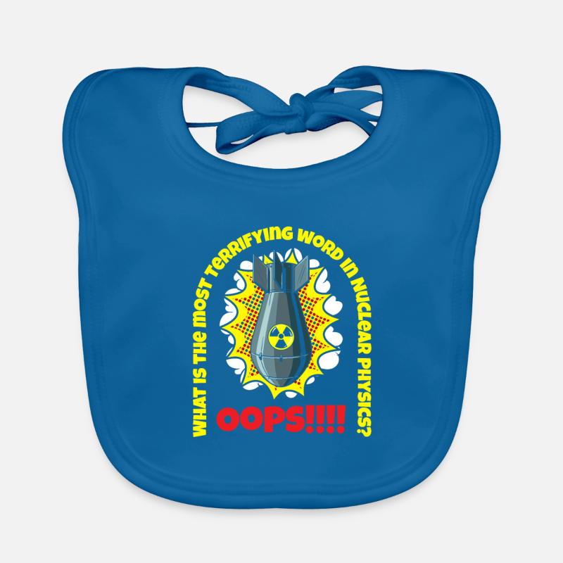Physics Physicist Organic Baby Bibs