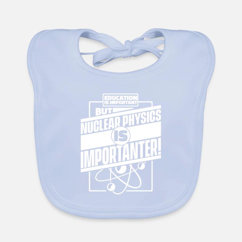Physics Physicist Organic Baby Bibs