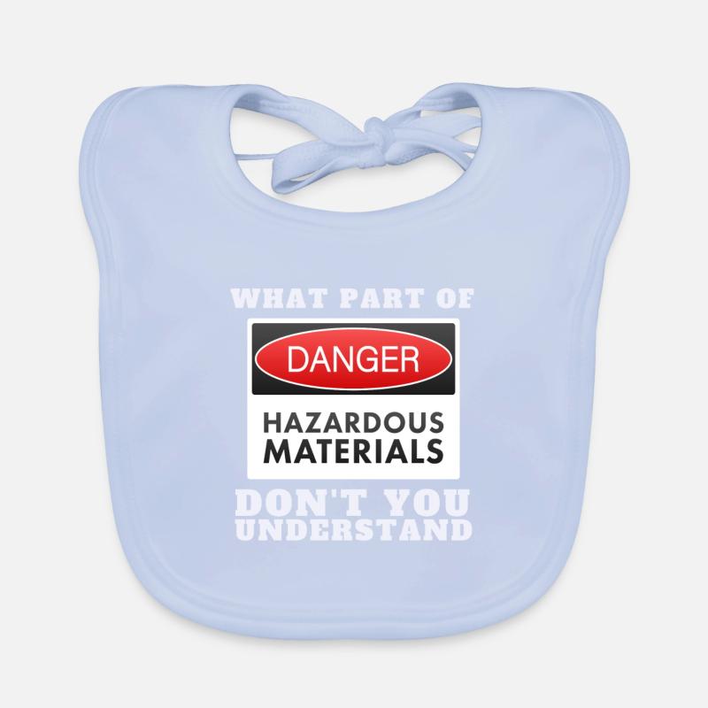 Uranium Fission Nuclear Engineering Theme Organic Baby Bibs