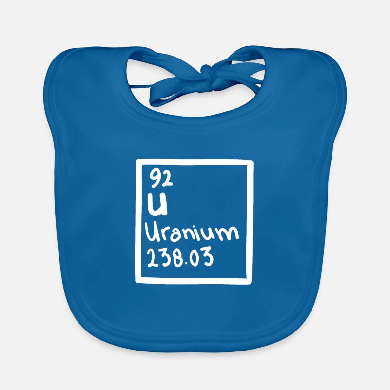 Uranium Fission Nuclear Engineering Theme Baby Bio-Lätzchen