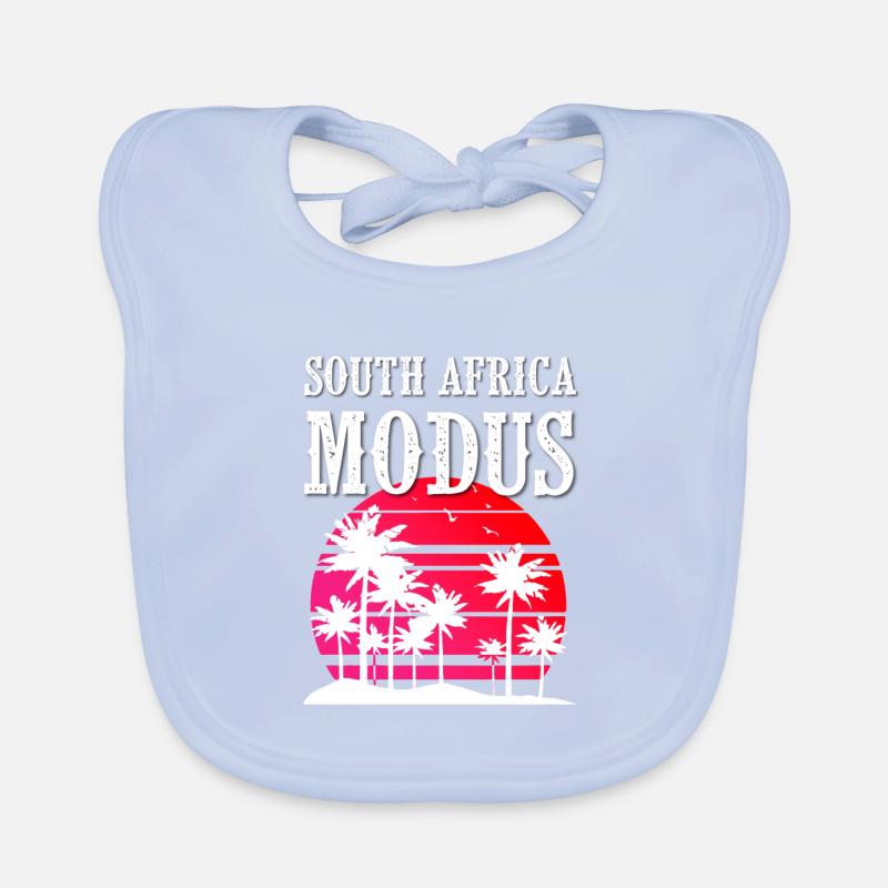 Mode Afrique du Sud Bavoir bio Bébé