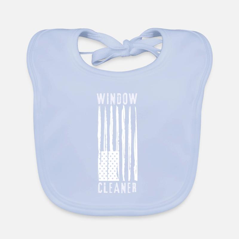 Window Cleaner Services Car Window Cleaning Window Organic Baby Bibs