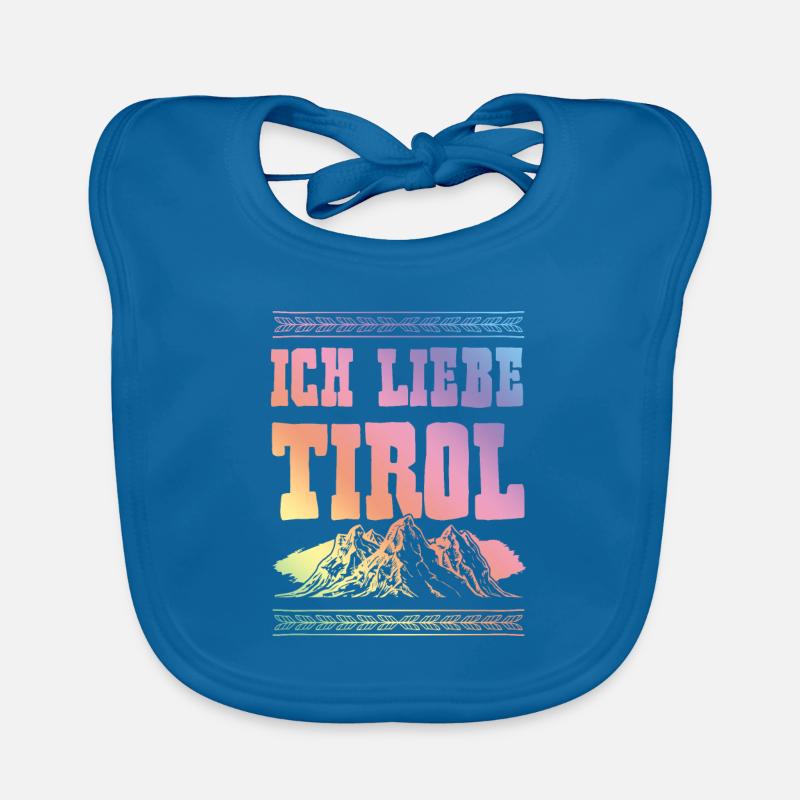 J’adore le Tyrol Bavoir bio Bébé