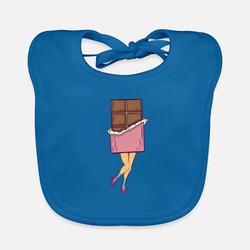Chocolat Chocolat millésime Bavoir bio Bébé