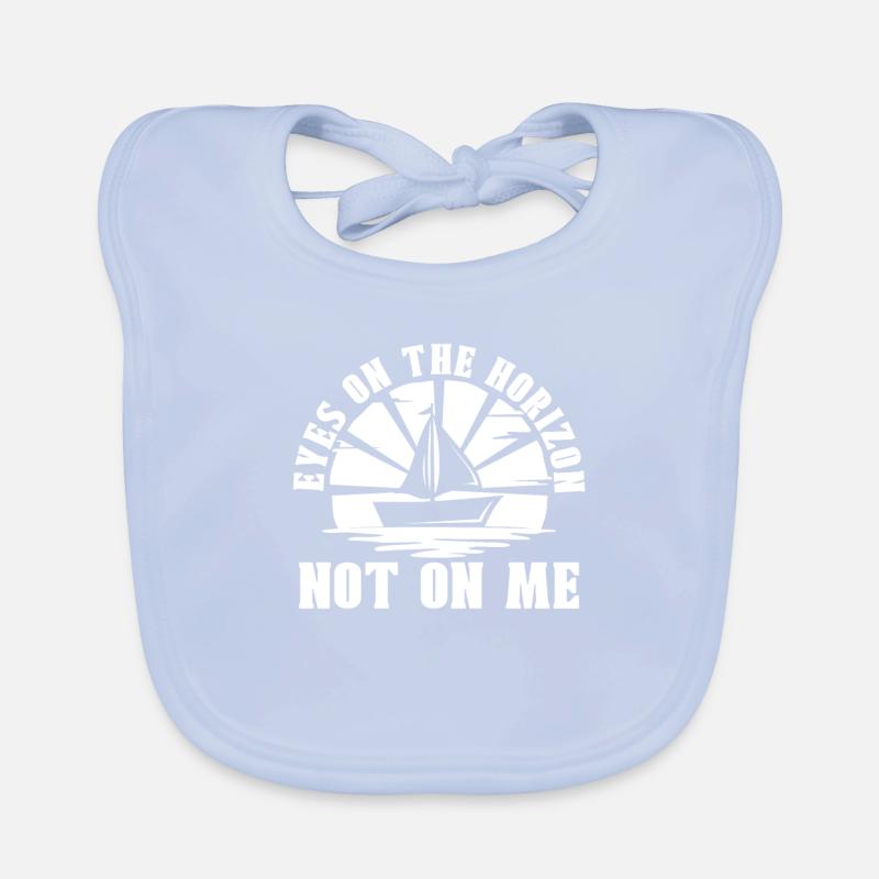 Sailing Sailboat Organic Baby Bibs