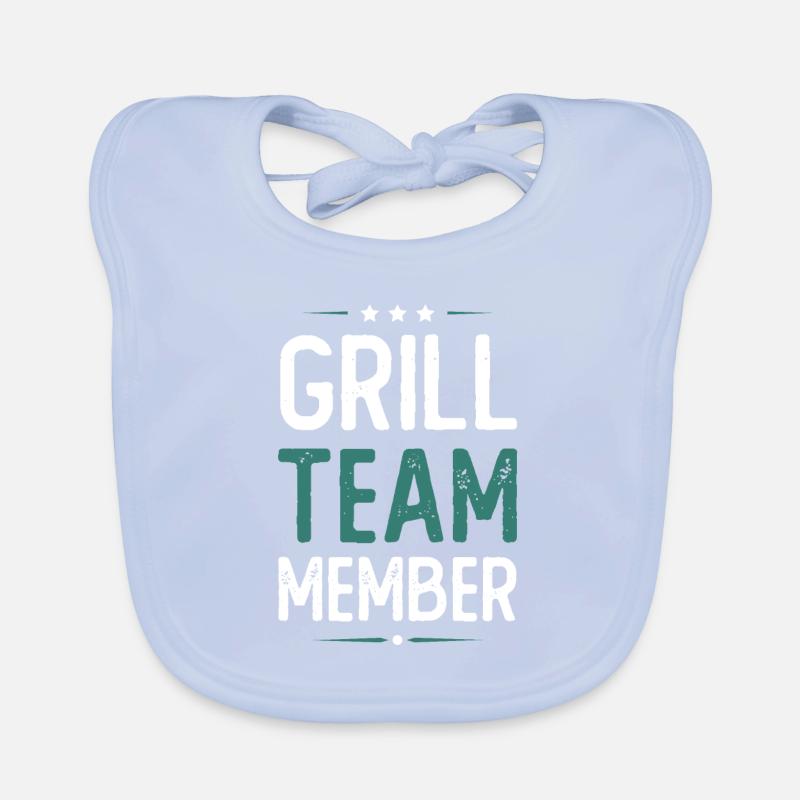 L’équipe Grill Bavoir bio Bébé