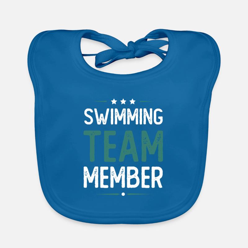Équipe de natation Bavoir bio Bébé