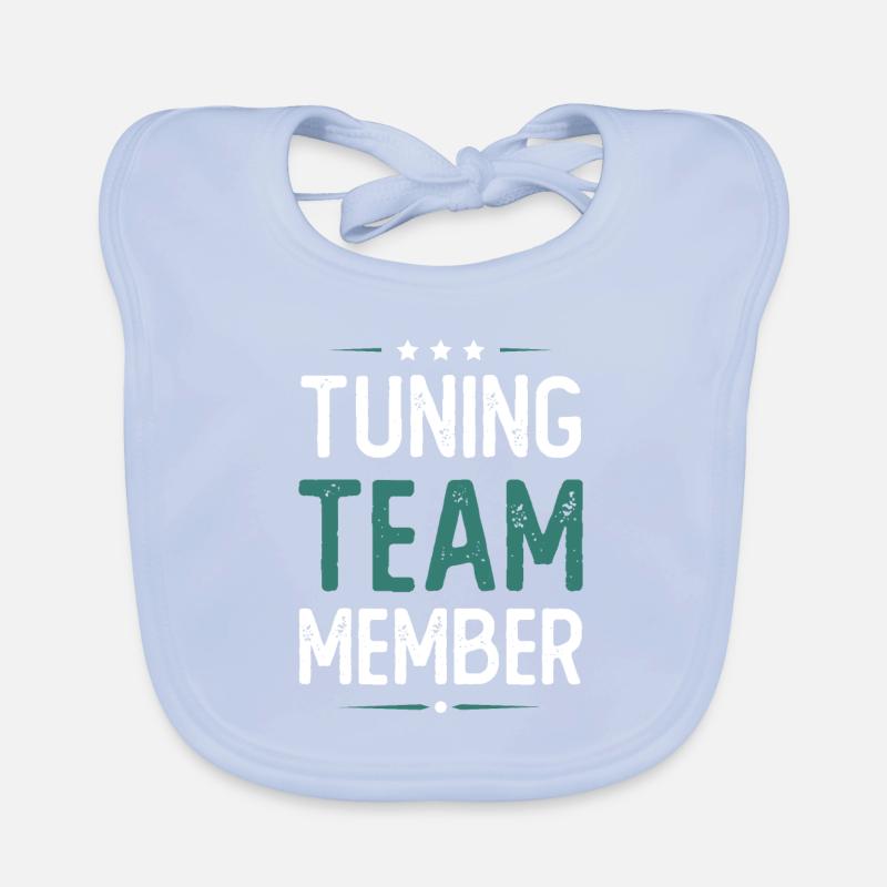 Tuning Team Organic Baby Bibs