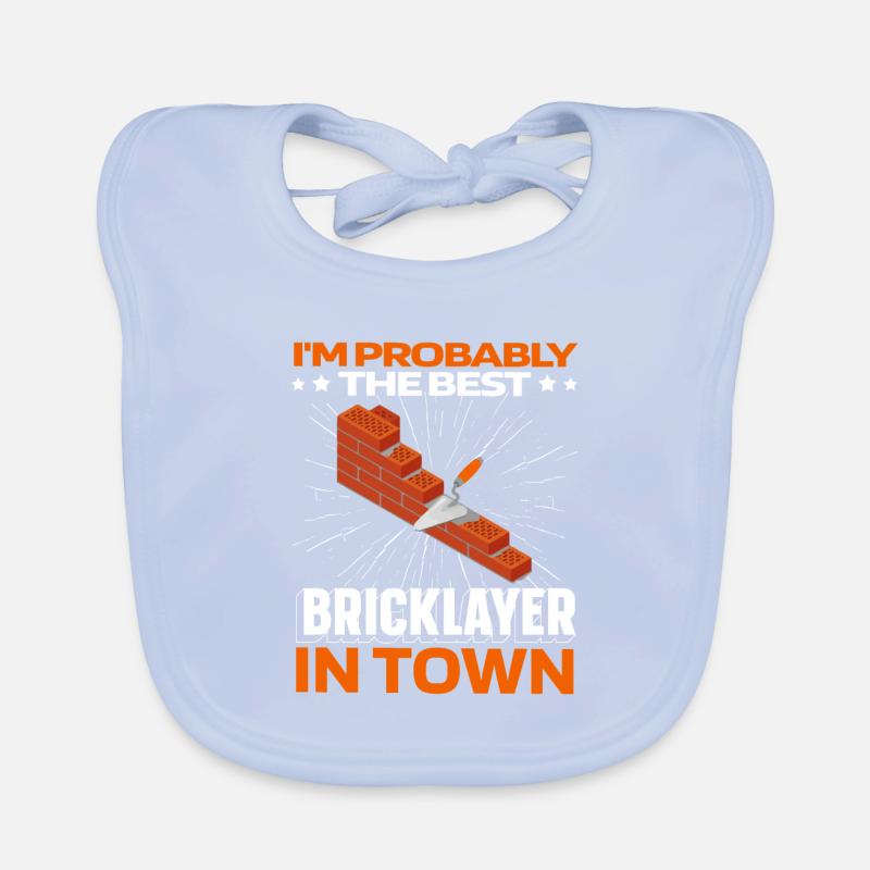 Brique de maçonnerie Bavoir bio Bébé