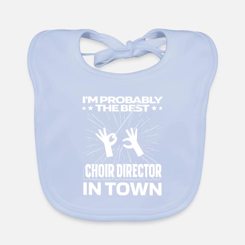 Bâton de chef de chœur Bavoir bio Bébé