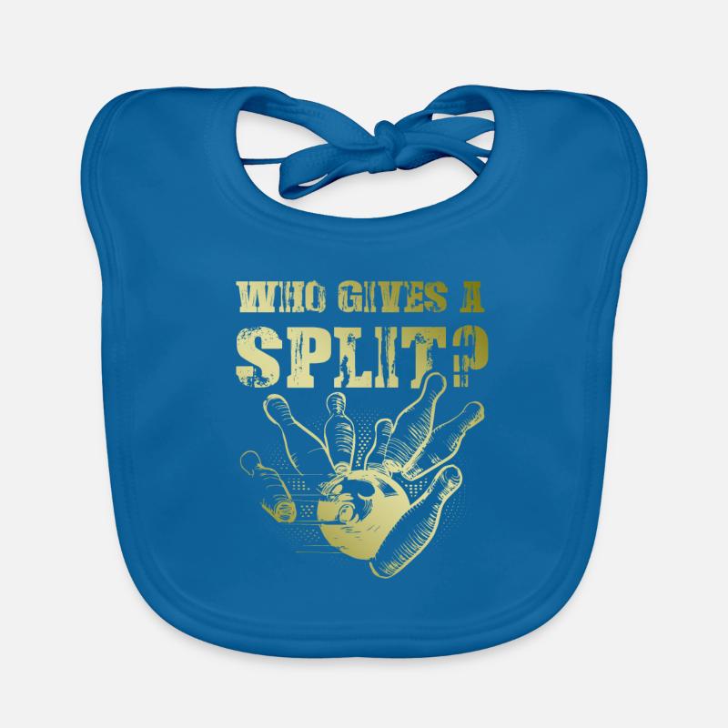 Bowling Split Organic Baby Bibs
