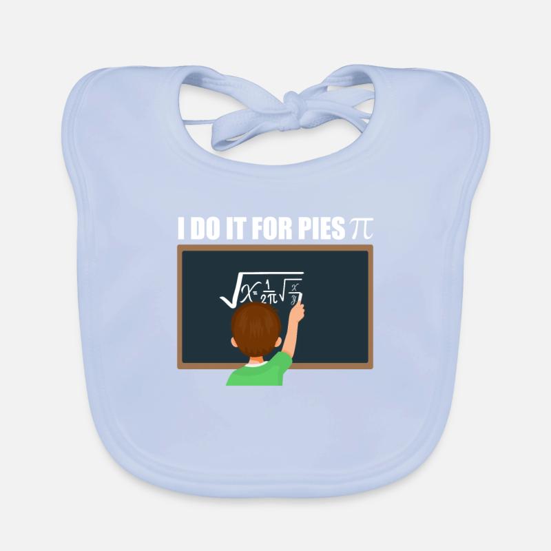 Math Calculus Pi Organic Baby Bibs