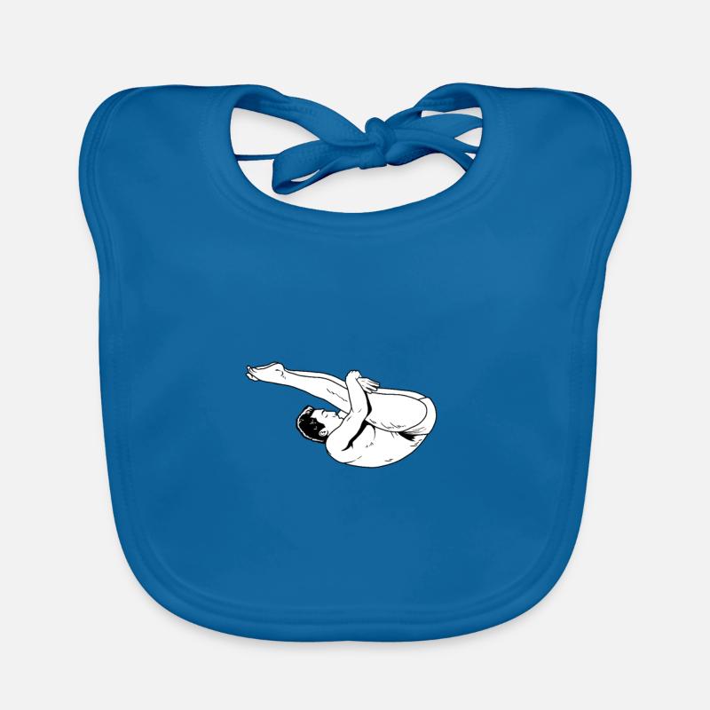Diving Divers Organic Baby Bibs