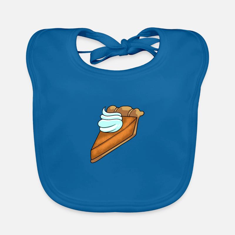 Thanksgiving Cake Organic Baby Bibs