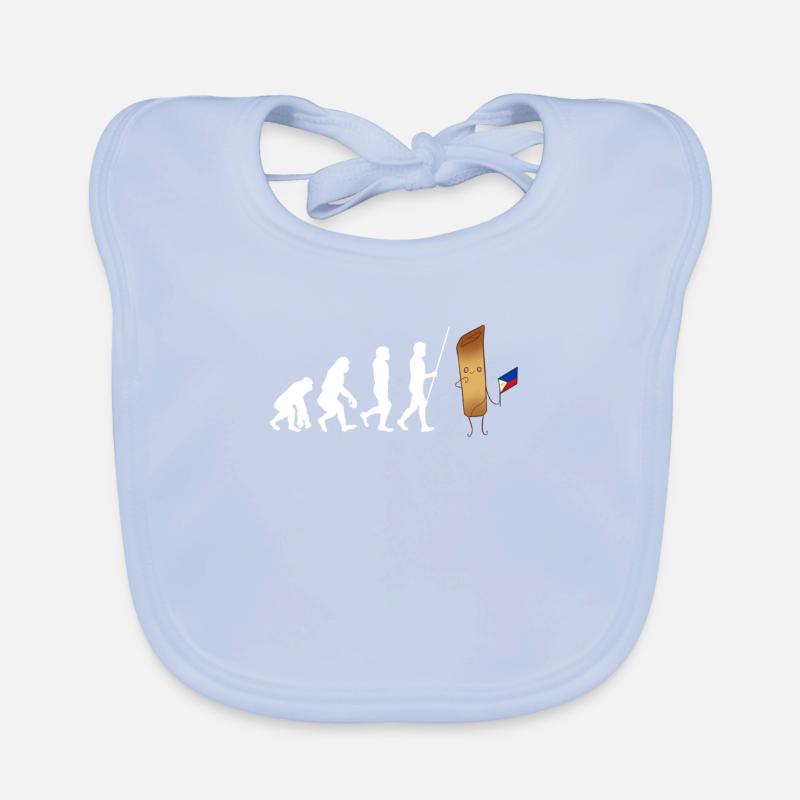 Filipino Pride Pinoy Spring Roll Lumpia Thats How Organic Baby Bibs