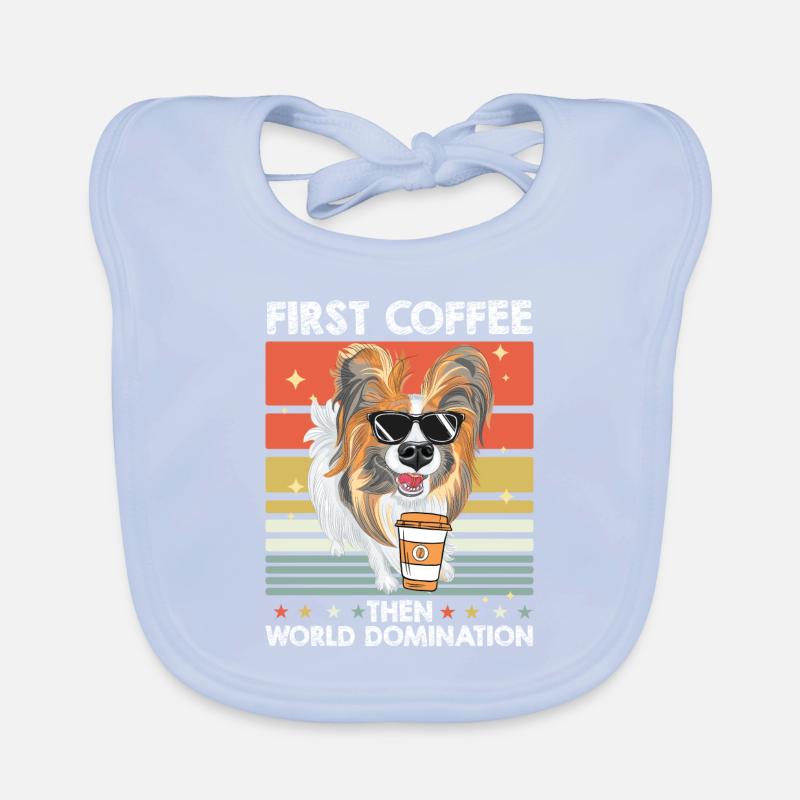 Papillon Funny Organic Baby Bibs