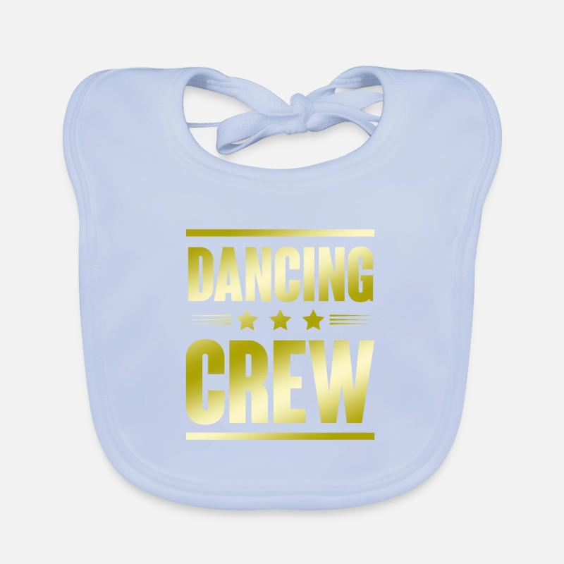 Équipe de danse Bavoir bio Bébé