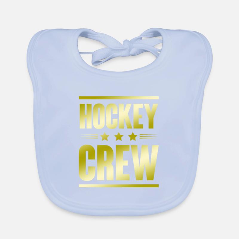 Équipe de hockey Bavoir bio Bébé