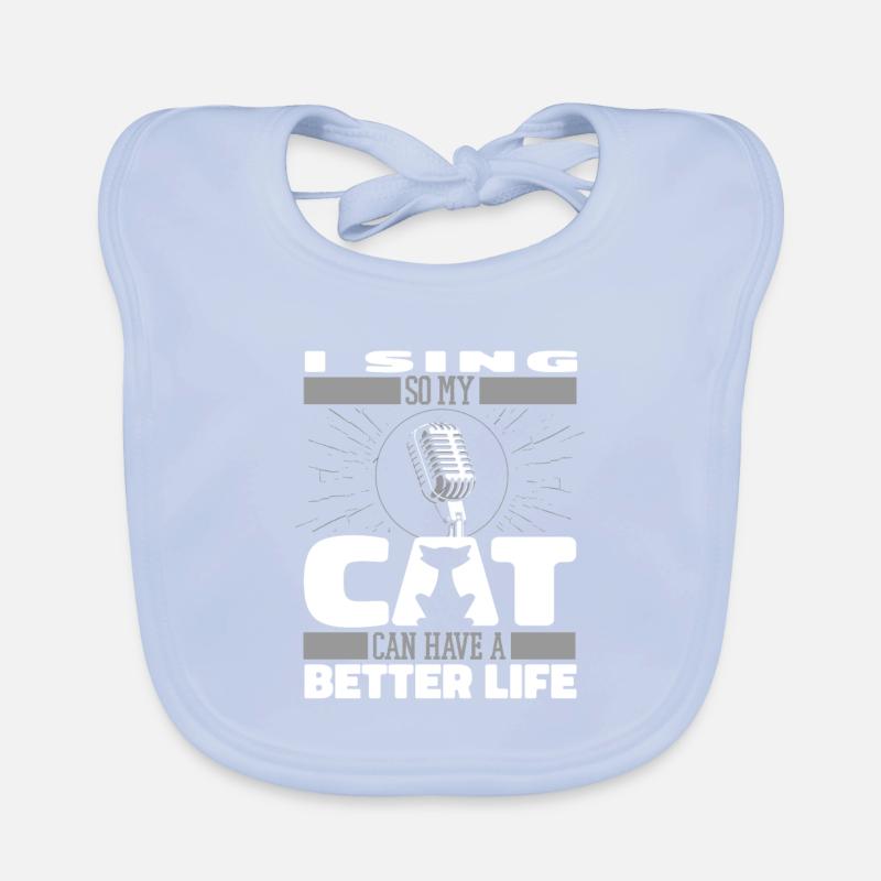 Chef de chœur Cat Bavoir bio Bébé