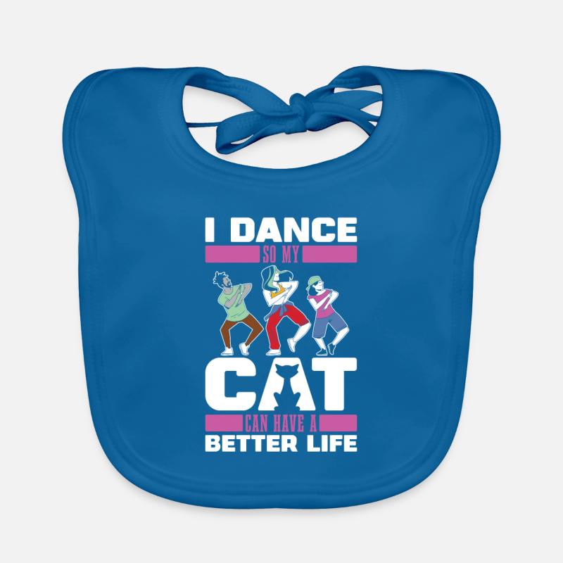 Professeur de danse chat Bavoir bio Bébé