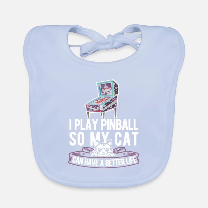 Chat flipper Bavoir bio Bébé