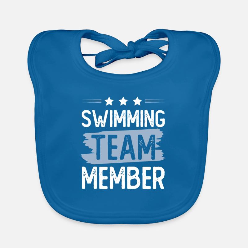 Équipe de natation Bavoir bio Bébé