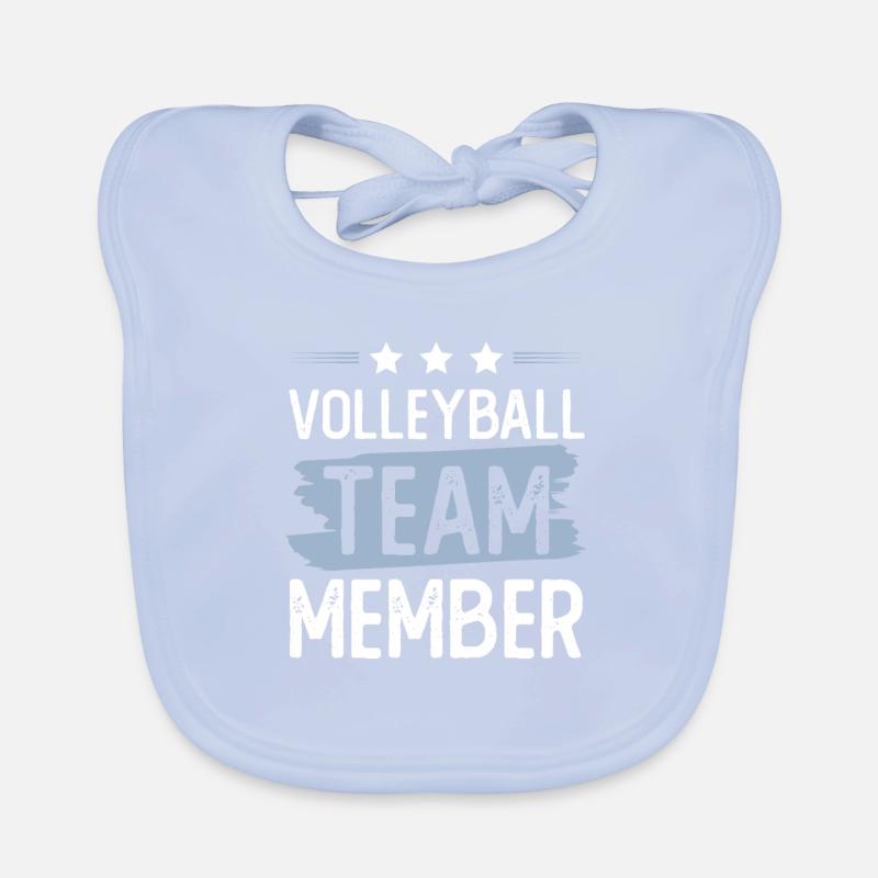 Équipe de volleyball Bavoir bio Bébé