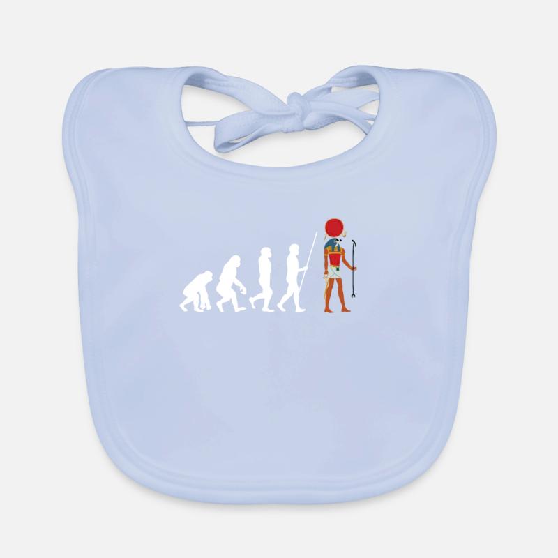 Hieroglyphics Egyptologist, Ancient Egyptian Organic Baby Bibs
