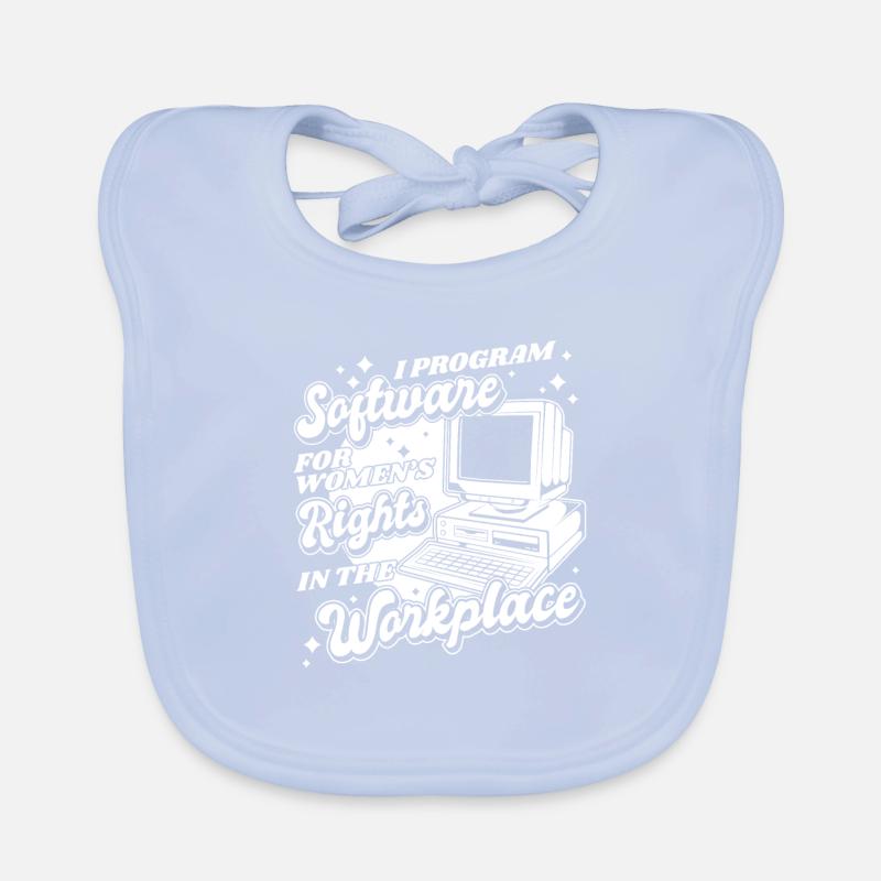 Developer Coder Programmer Computer Bavoir bio Bébé