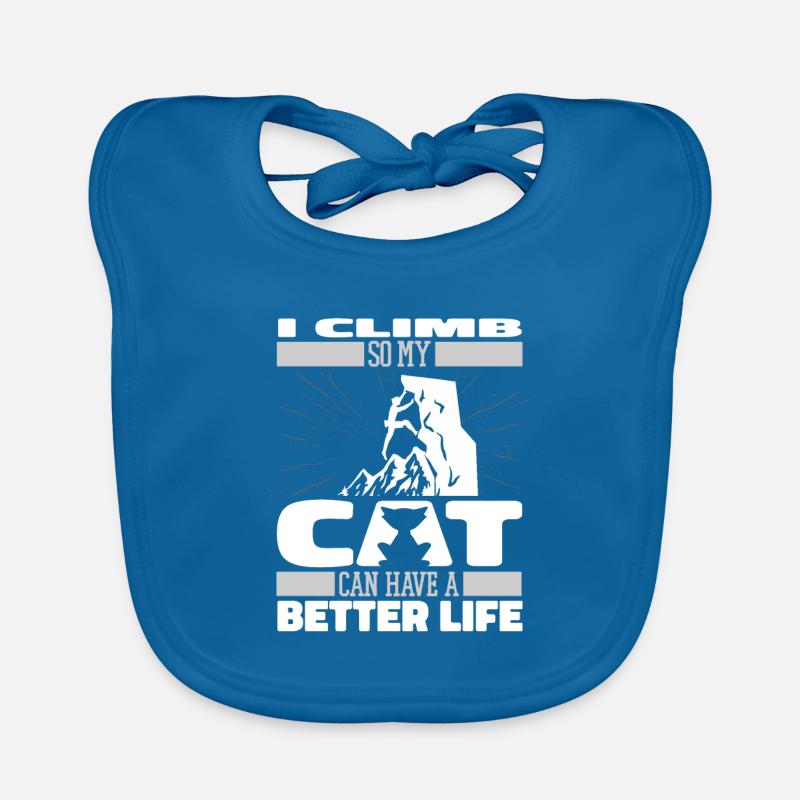 Grimpeur grimpeur chat Bavoir bio Bébé