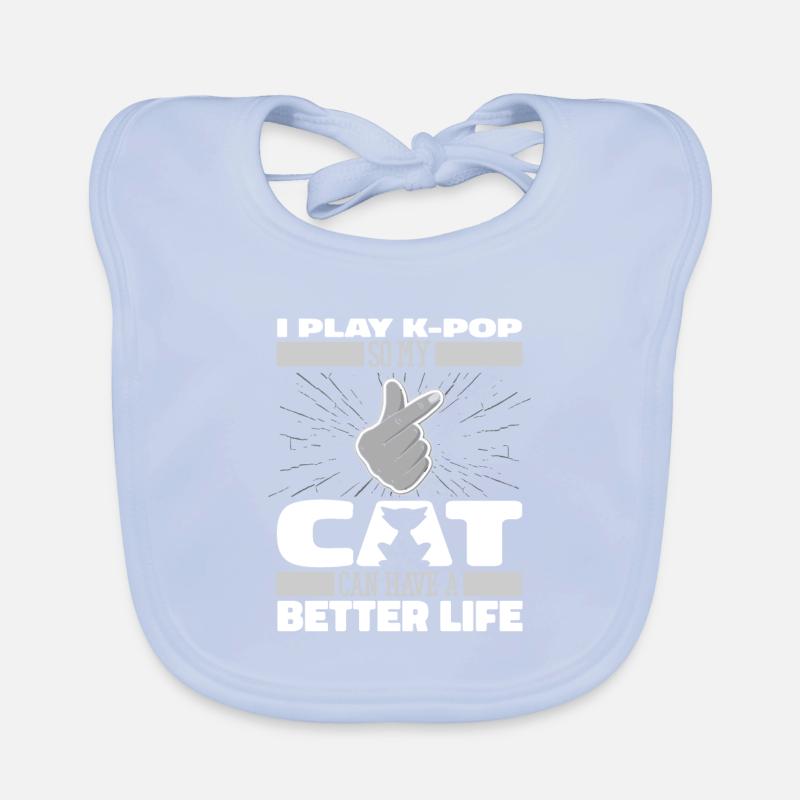 K Pop Kpop Korean Pop Katze Baby Bio-Lätzchen