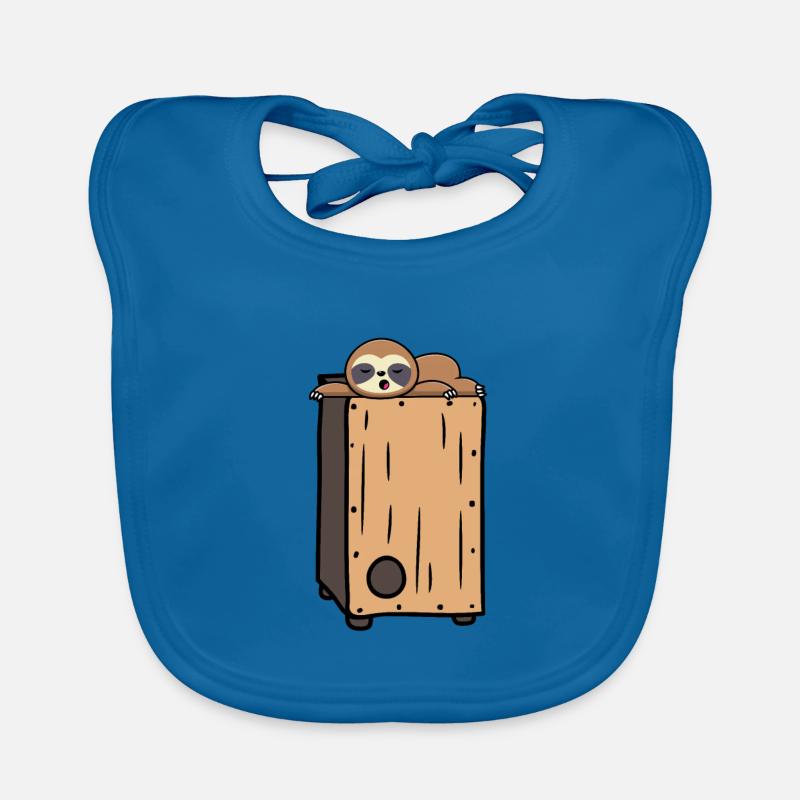Cajon Box Drum Instrument Peruvian Cajon Baby Bio-Lätzchen