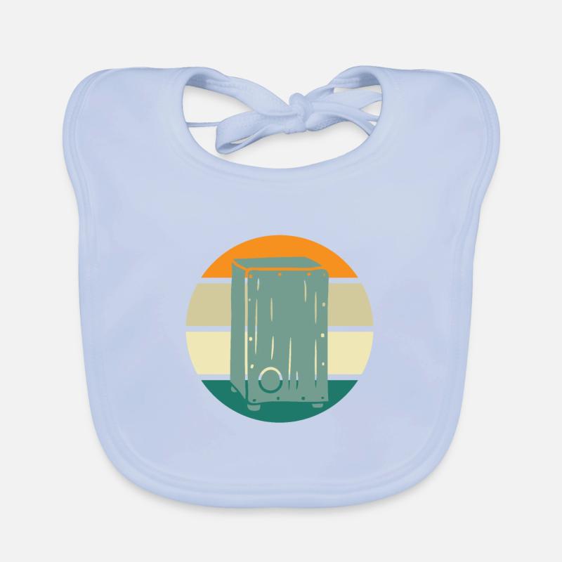 Cajon Box Drum Instrument Peruvian Cajon Baby Bio-Lätzchen