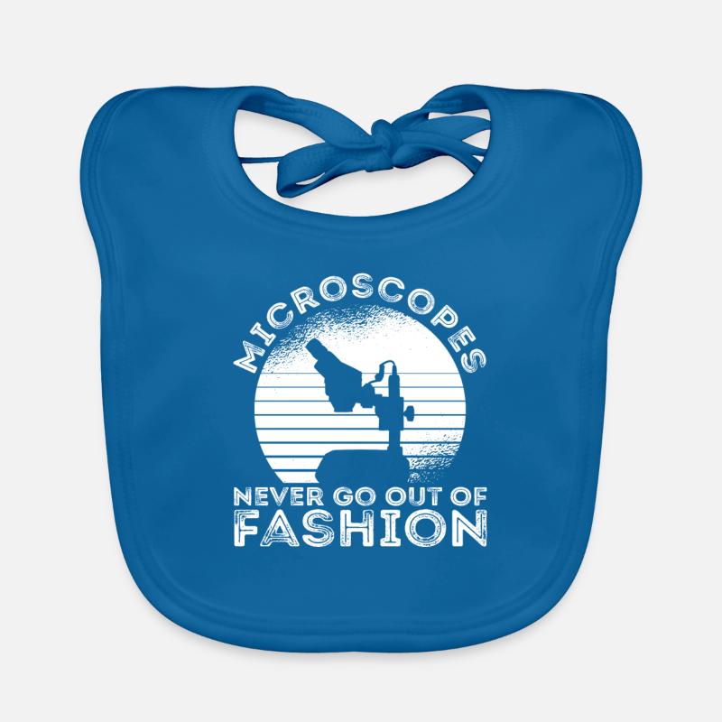Biology Biologist Microscope Organic Baby Bibs