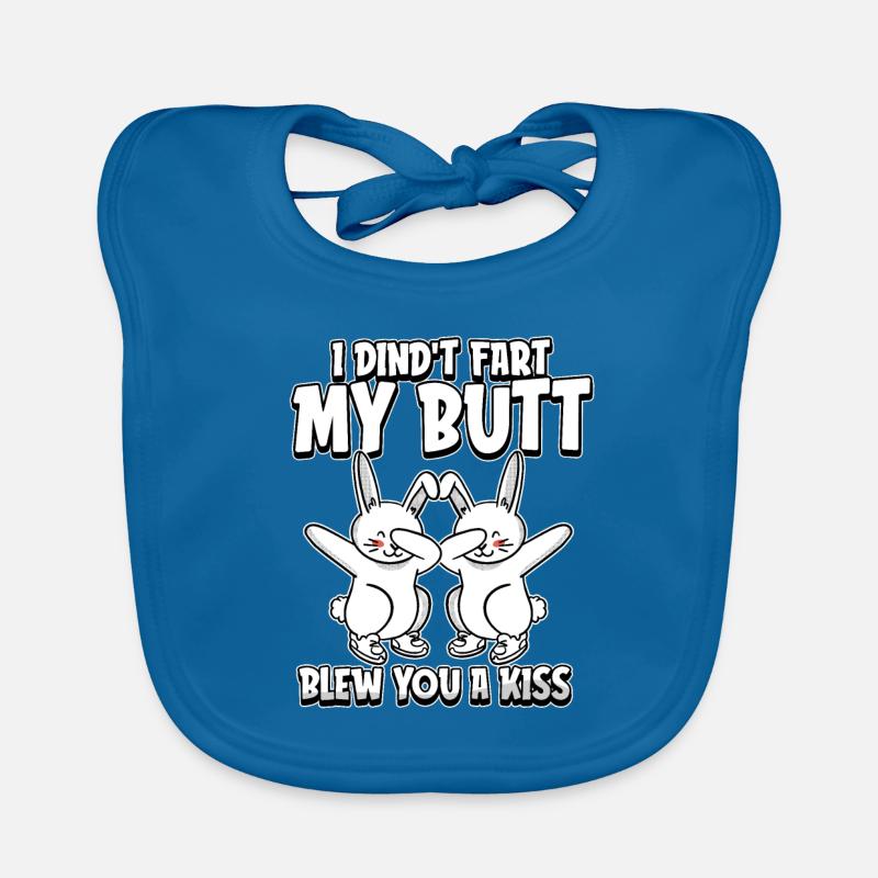 Rabbit Rabbit Funny Organic Baby Bibs