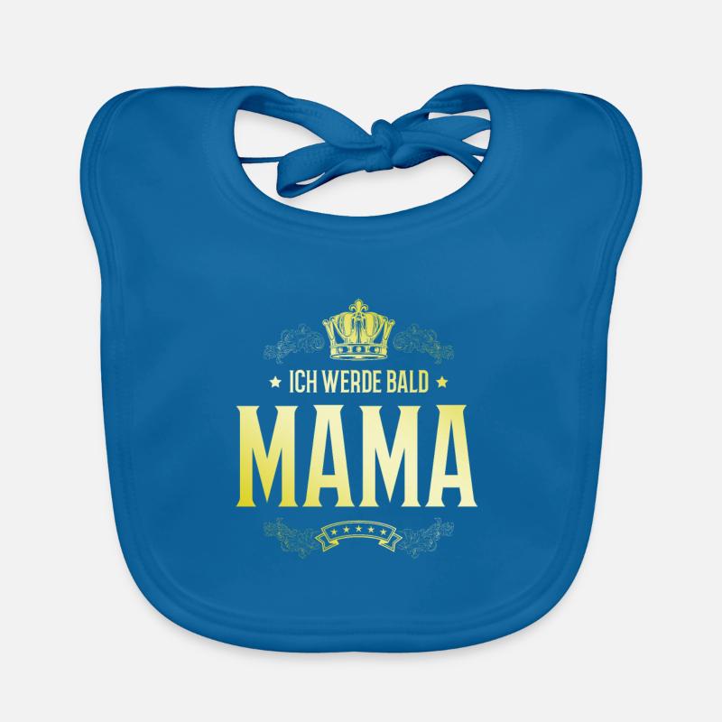 Ich werde Bald Mama Baby Bio-Lätzchen