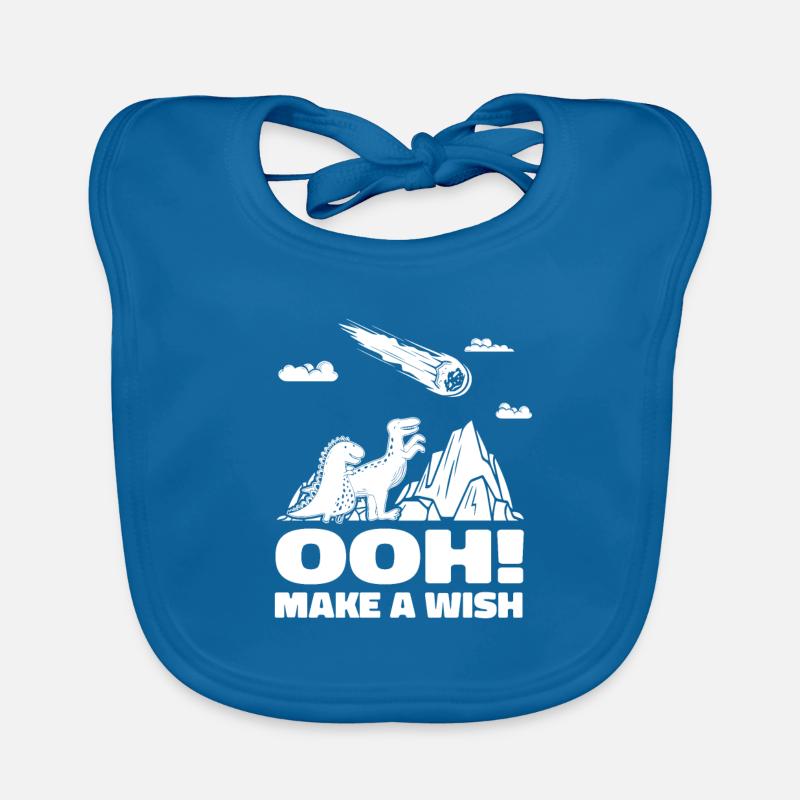 Space Space Funny Astroid Diversion Organic Baby Bibs