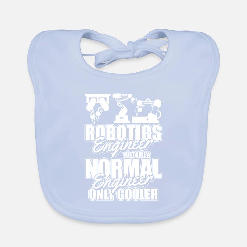 Robotique Ai Robot Drôle Bavoir bio Bébé