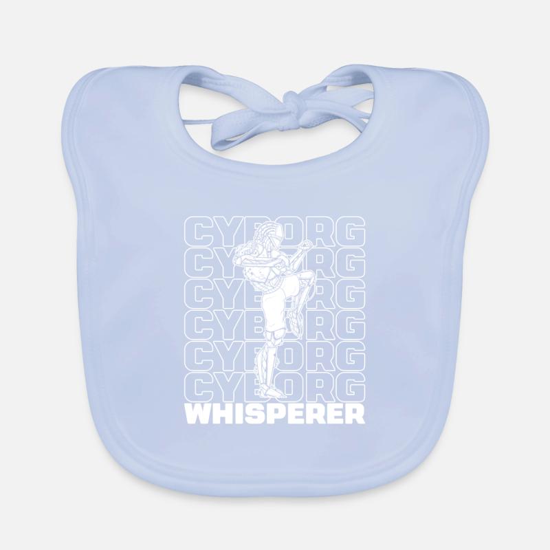 Robotics Ai Robot Cyborg Organic Baby Bibs