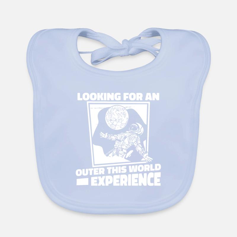 Space Space Astronaut Space Colonization Organic Baby Bibs