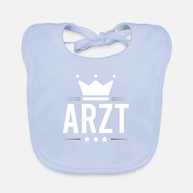 Arzt Beruf Baby Bio-Lätzchen