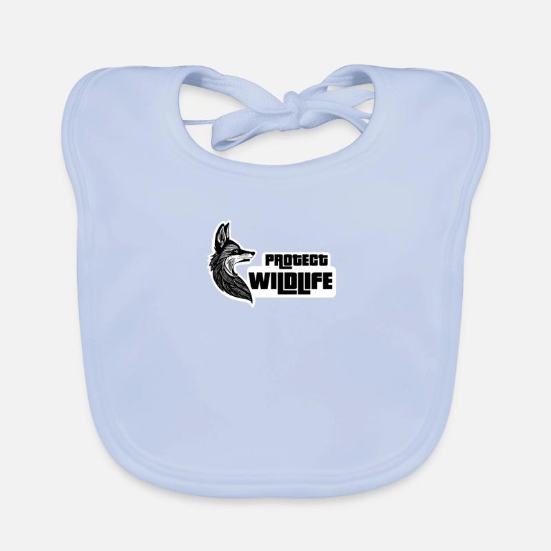 Protéger la faune Bavoir bio Bébé