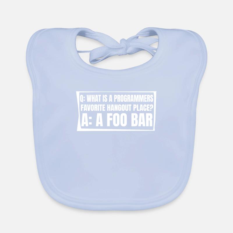 Developer Coder Programmer Funny Organic Baby Bibs