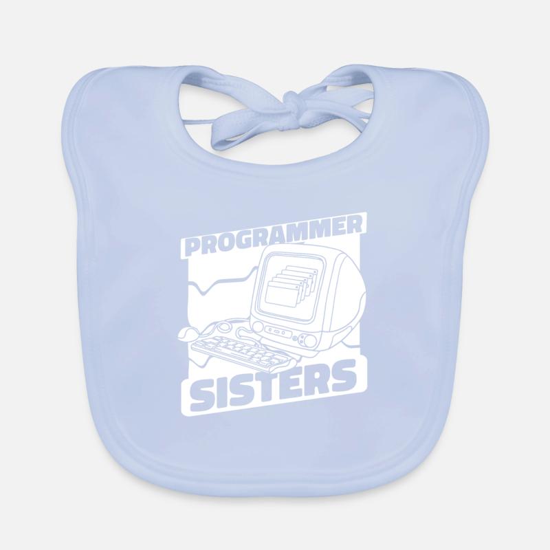 Entwickler Coder Programmierer Computer Baby Bio-Lätzchen