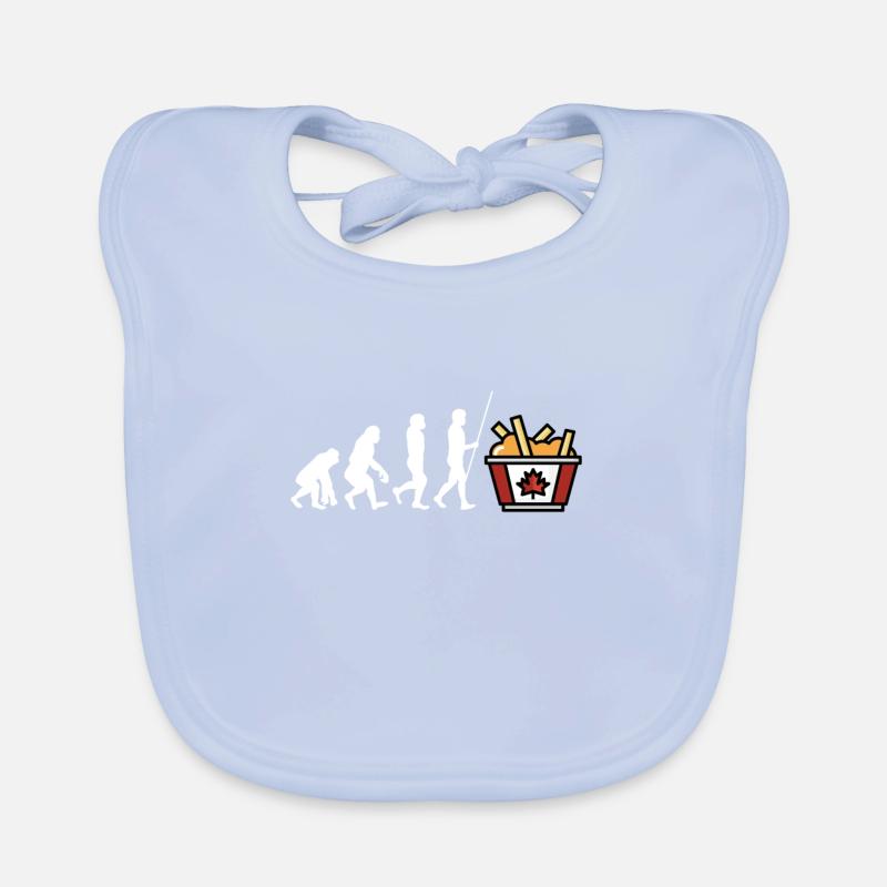 Cheese Curds Gravy Mix Canada Poutine Bavoir bio Bébé