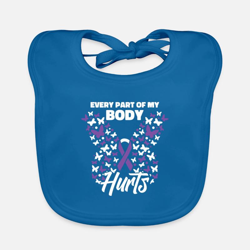 Fibromyalgie Rhumatisme mignon Bavoir bio Bébé