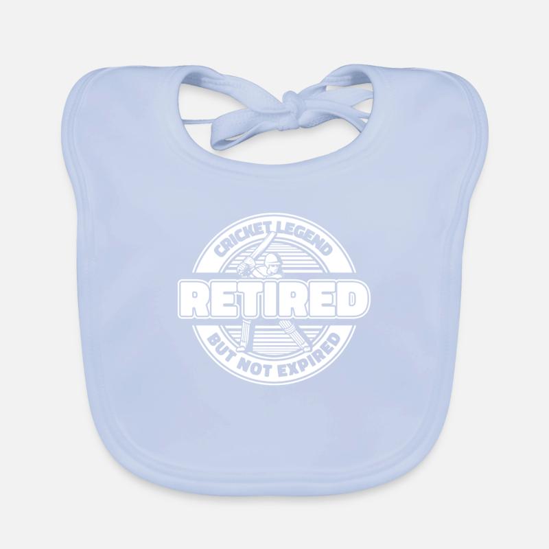 Cricket in retirement Organic Baby Bibs