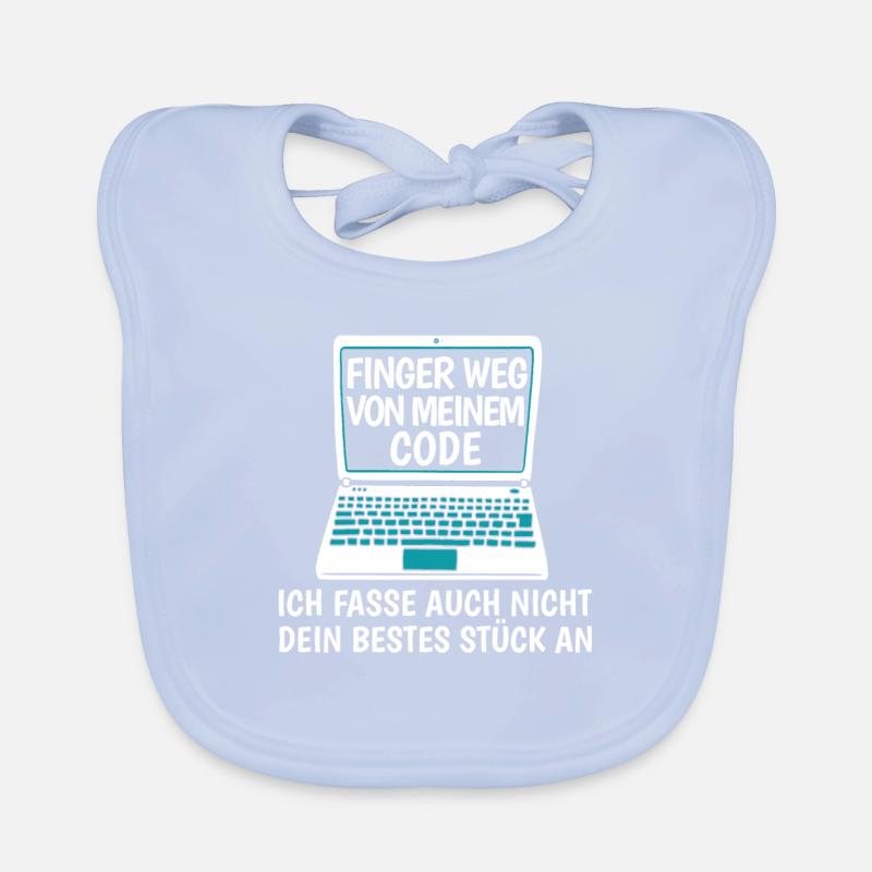 Entwickler Coder Programmierer Lustig Baby Bio-Lätzchen